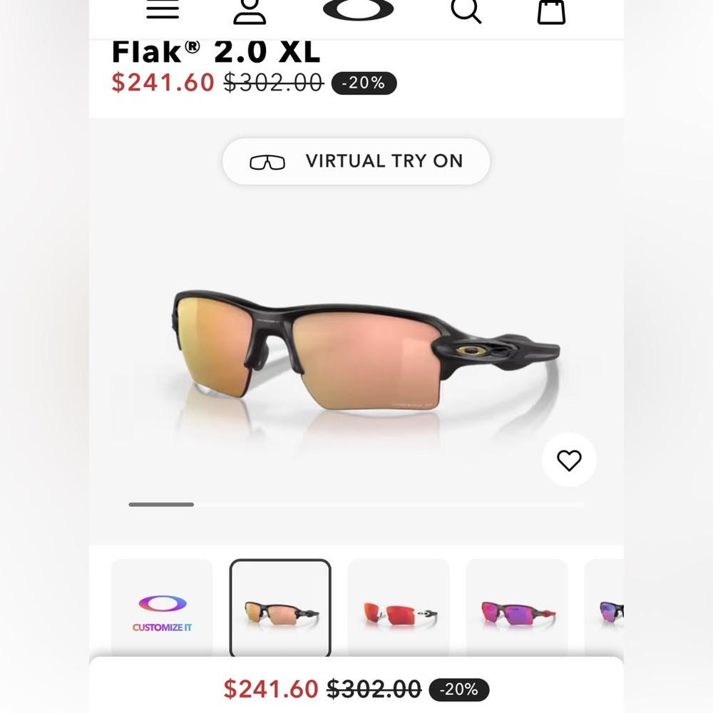 Oakley Flak 2.0 XL Sunglasses - Black and Gold